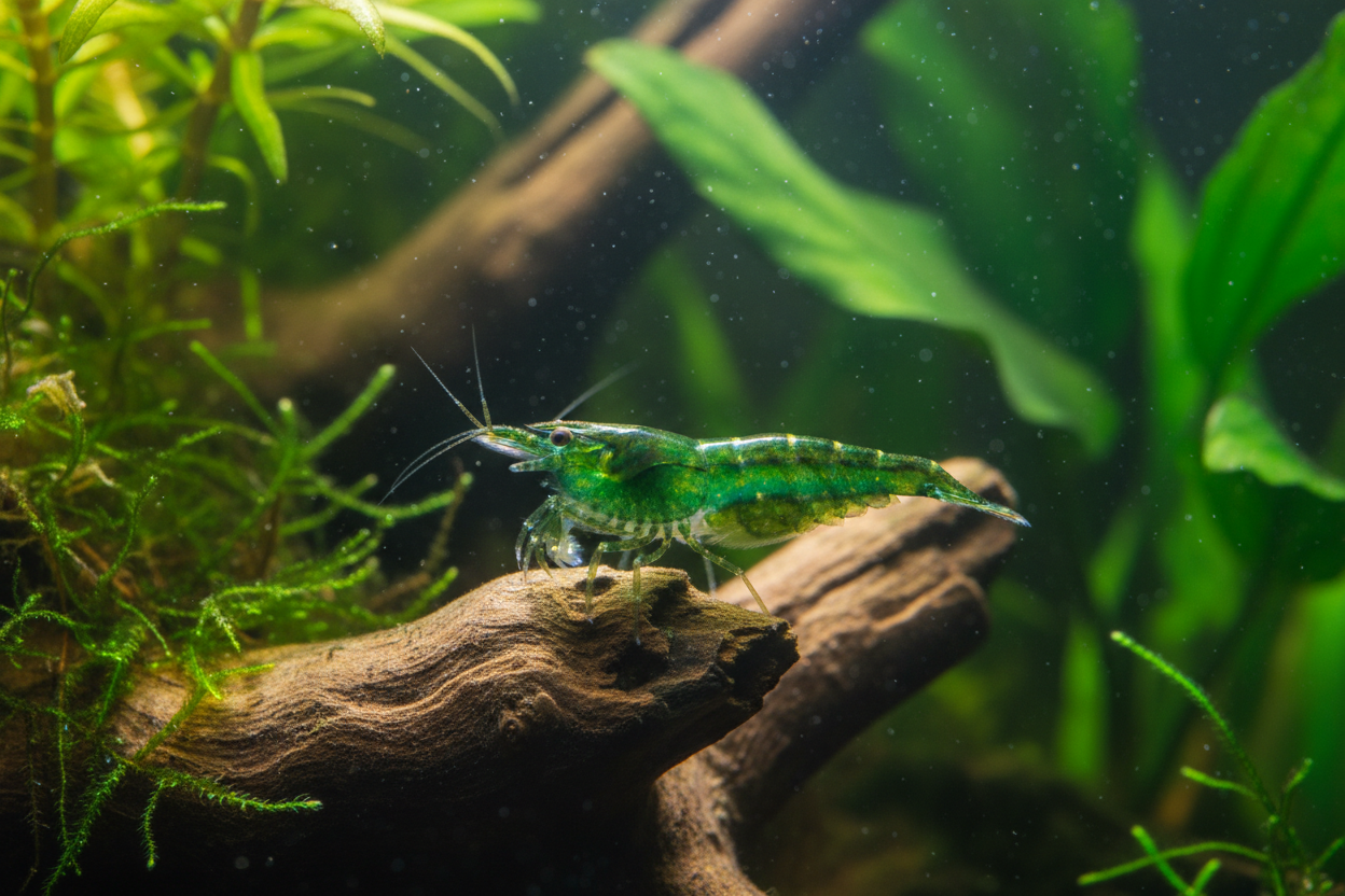 Green Jade Neocaridina Shrimp