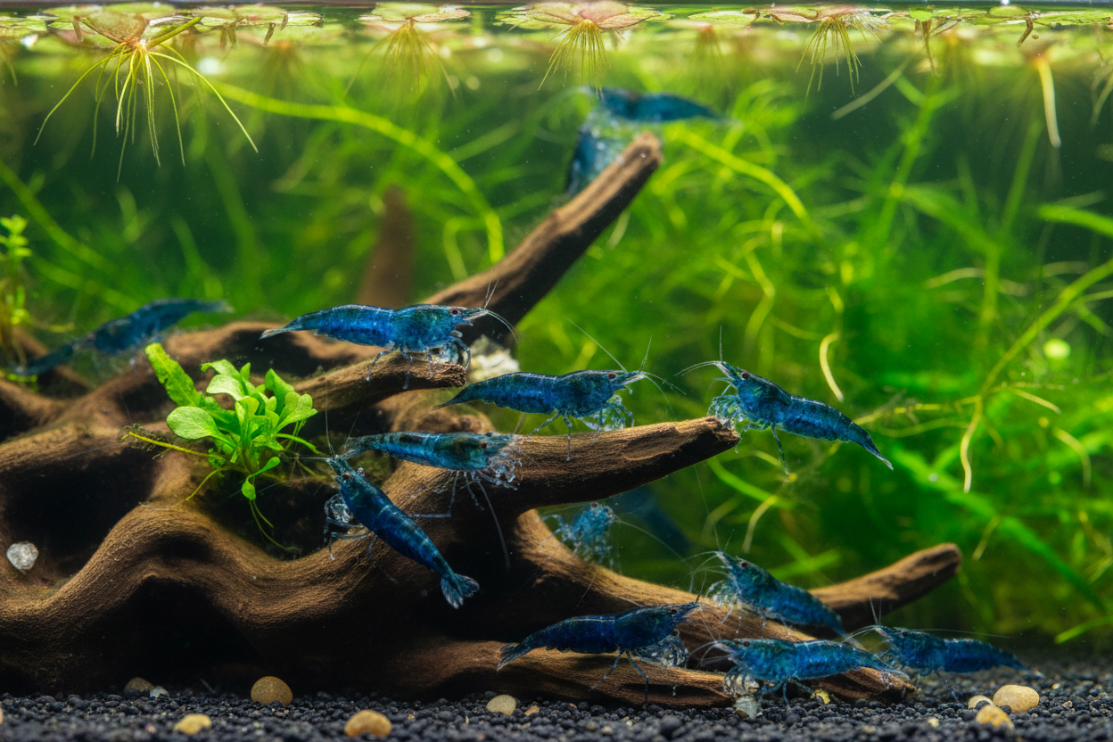 neocardina shrimp bundle (bluedream)