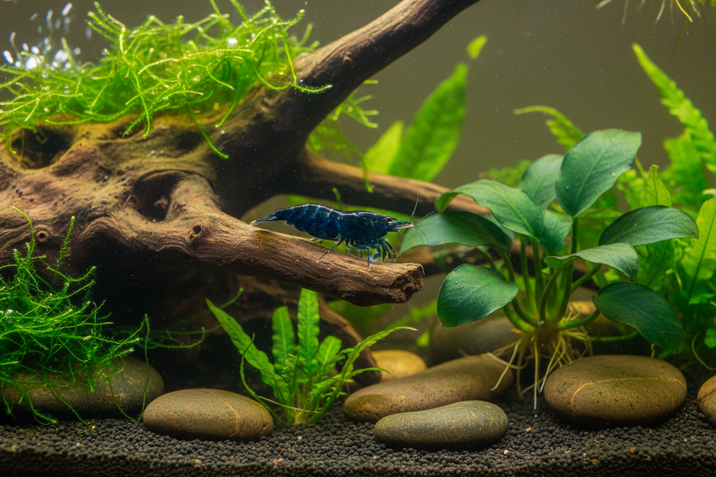 Neocaridina Shrimp (Bluedream)-Tank/environment