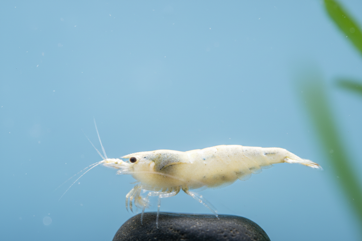 Neocaridina (Snowball)-side angle